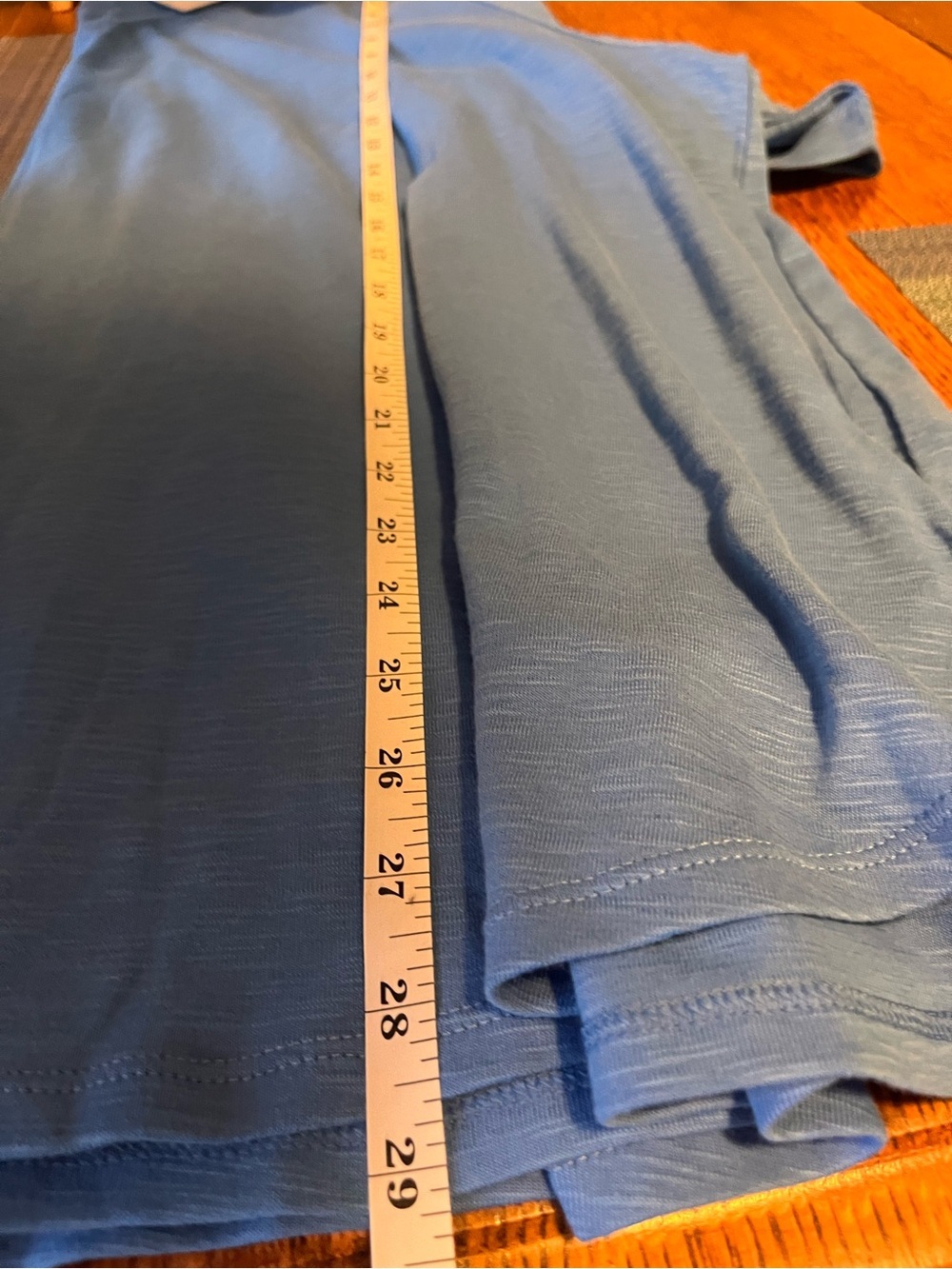 J. Jill NEW Pima Slub Elbow-Sleeve Tee - Bright Blue 4X - Picture 8 of 8